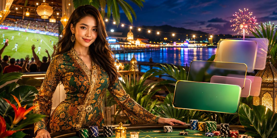 Hiburan kasino slot Malaysia goat77 dengan motif batik tempatan